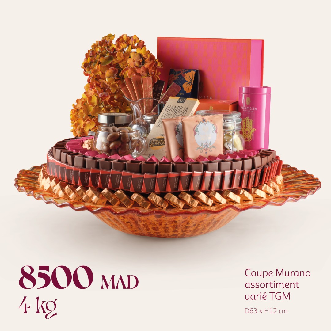 Coupe Murano assortiment varié